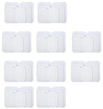 30 Blatt Selbstklebend Bookcover Notebook Protector Muster Buchhülle A 4 16K 25K Buchumschläge Schulbedarf