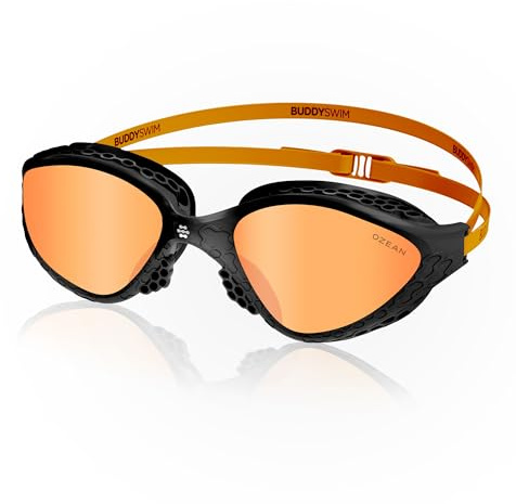 Gafas Natacion Ozean. Gafas Natacion Hombre Protección UV400. Gafas Nadar Mujer Antivaho. Gafas Piscina Hombre con Visión Periferica. Para Piscina Mujer con Ajuste Cómodo con Tecnología HCF.