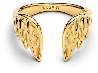 PANDORA Ring für Damen Marvel Thor Flügel Goldfarben 164222C00