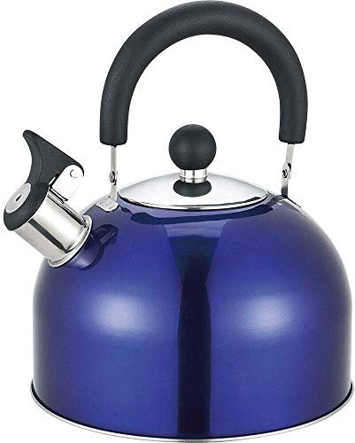 2.5L Stainless Steel Lightweight Whistling Kettle New (Blue)