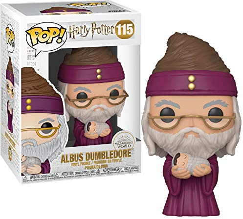 Funko Pop! Potter-Albus Dumbledore mit Baby Harry - Harry Potter - Vinyl-Sammelfigur - Geschenkidee - Offizielle Handelswaren - Spielzeug Für Kinder und Erwachsene - Movies Fans