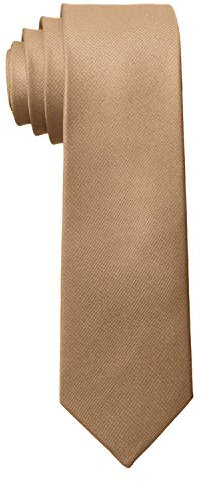 MASADA Cravate pour homme faite à la main et traitée avec soin - Cadeau parfait pour les hommes 6 cm de large - Brun sable