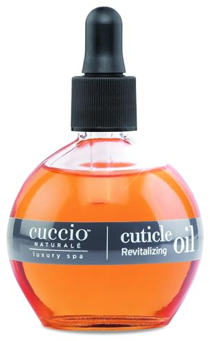 Cuccio Naturale Revitalising Cuticle Oil, 68ml, Repairing Nail & Cuticle Oil for Dry or Damaged Cuticles with Mango, Bergamot, Almond & Jojoba for Growth & Hydration