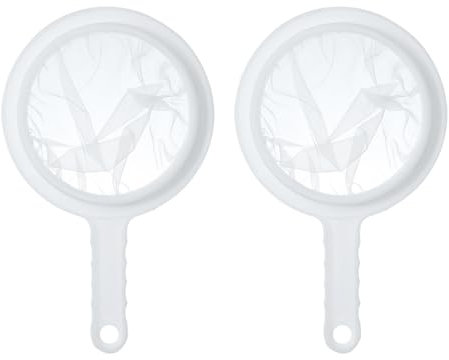 2 tamices de cocina, finos coladores de cocina de malla de 400 de calidad alimentaria, perfectos para filtrar leche de soja, zumo, vino y café