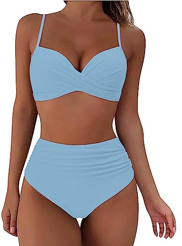 WILLBEST Pole Dance Outfit Beachvolleyball badetunika bekinini Damen Push up Oberteile Damen gürtel Herren Badeanzug Sport Strandkleider Sommer Bikini Bandeau Oberteil Bikini 80d Tunika Bikin