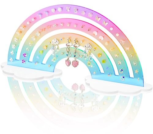 NiHome Acrylic Earring Holder (Macaron Gradient)