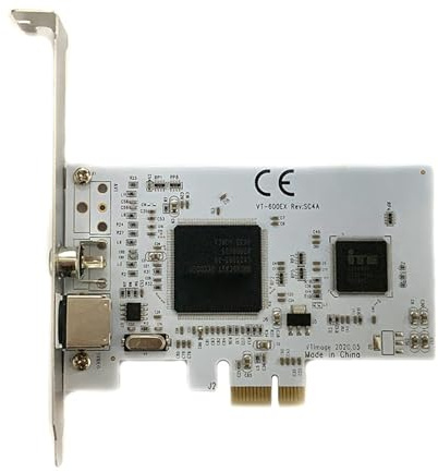 Qaonsciug Vielseitigkeit Pcie Erfassen Kartenvideo Erfassungskarte Für Fenster Unterstützung Mehrfaches Fotoformat Live Streaming Zubehör