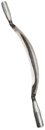 Yardenfun Grattoir à Écorce en Acier Au Carbone Antidérapant pour Jardinage, Utilisation en Taille D'arbres Et Vergers, Outil Professionnel De Coupe-écorce Solide