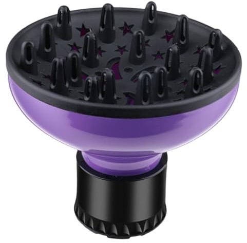 CLISPEED Haartrockner Diffusor Aufsatz Hitzebeständig Gleichmäßige Luftverteilung für Lockiges und Gewelltes Haar Langlebiger Fön Aufsatz Einfaches Styling für Natürliche Locken