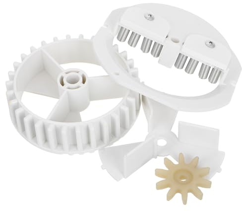 TOYANDONA Candy Dispenser Wheel aus Robustem Kunststoff mit Zahnrad Verstellbarem Drehteller und Tablett für Vielseitige Süßigkeitenautomaten Zuhause Zubehör für Kaugummi