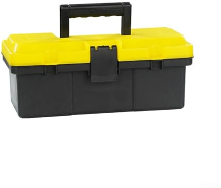 Small Parts Box and Layered Shelf Compatible Having P Professional Gadget Box for Home Garden Heavy Duty Plastic Storage with Organizer (12INCH)
