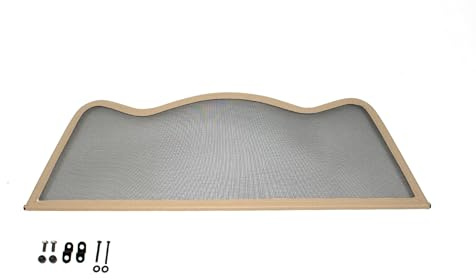 GermanTuningParts Déflecteur de Vent pour Mazda MX5 V-Style (1989-2005) - Beige | Filet Anti-Remous Coupe | Déflecteur d'air