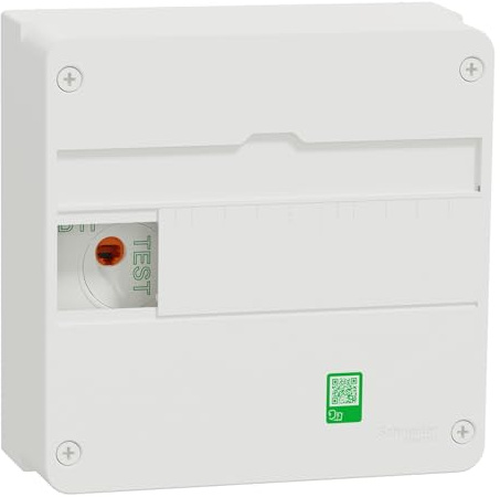 Schneider Electric - Resi9 Coffret VDI 13M1R - grade 2TV basique - 4xRJ45 cat6 - R9H13401VDIM