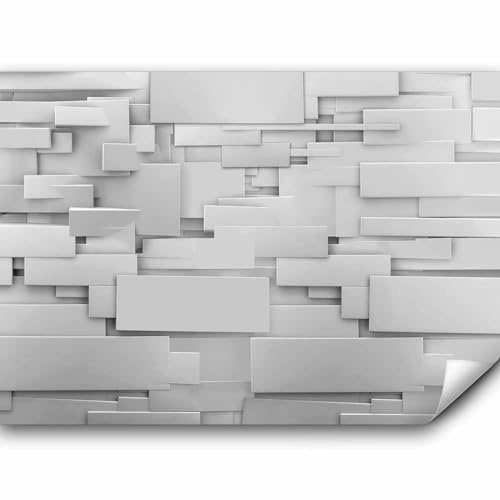 murando Fototapete Premium-Vlies 3d Effekt 300x210cm Foto Tapete Schlafzimmer Wohnzimmer Vliestapete XXL Wandtapete Motivtapeten Bildtapete 3d Effekt Wand Dekoration Flur Abstrakt optische Täuschung