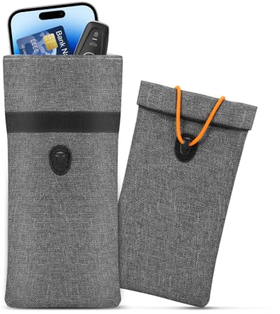 Faraday Tasche, RFID-Signalblockierungstasche, GPS-Autoschlüssel, Handy-Signal, FOB, Blocker, Brieftasche, Abschirmtasche, Privatsphäre, Schutztasche, Auto-Sicherheitsschutz, Anti-Diebstahl-Tasche,