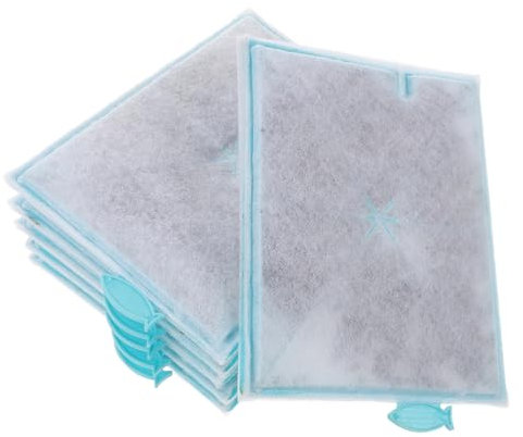 Kisangel Verdickte Baumwollfilter für Aquarien 6er-Pack Ersatz für Tankzubehör