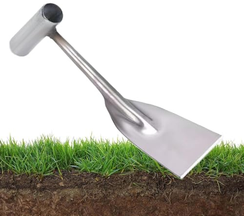 Zuasdvnk Pelle à Main du Jardin, pelles de Jardin pour la Plantation, Pellets en Acier Inoxydable de Jardin, Outil de Jardinage léger, Accessoires de Plantation épaissis pour l'extérieur