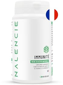 Complément Immunité - Défenses Naturelle - Nigelle Sativa Bio, Propolis, Gelée Royale, Thé Vert, Bergamote, Magnésium Bisglycinate, Vitamine C - 60 Gélules Végétales - Fabriqué en France