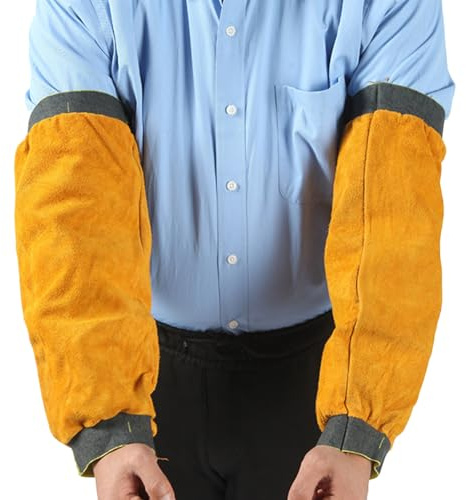 Protector de Brazo para Trabajos de Soldadura, Resistentes al Calor