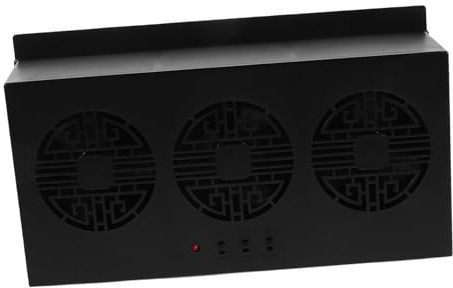 BESTYASH Car Exhaust Fan for Vehicle Interior and Construction Efficient Cooling and Odor Removal Flexible Window and Vent Mounting Suitable for Trucks Suvs and Rvs in Summer Driving