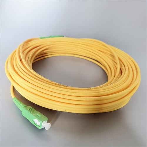 HAIZHI Cavo in Fibra Ottica SCFibra Ottica SM Cavo di prolunga for Interni Convertitore simplex Cavo di prolunga Cavo di prolunga 15M/20M/30M(20M SCap To SCap)