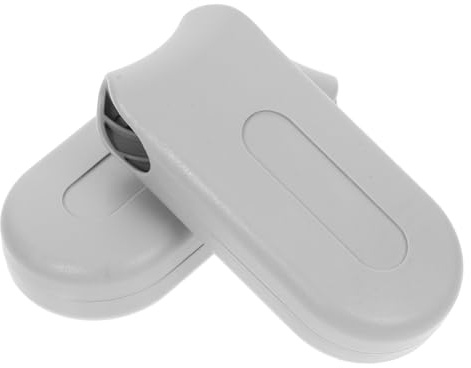 Levemolo Accesorios para Persianas Enrollables Cordón de Seguridad 2 Piezas, Plástico Color Claro, Tensor de Manija Seguro, para Interior Hogar Oficina Hotel, Repuestos para Control de Luz