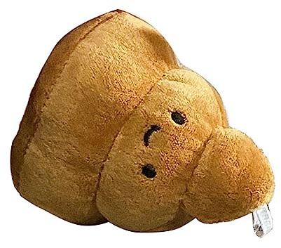 Xiuganpo Ciondolo in Peluche con Cacca Carina, Divertente Emozione, per Magnete da Frigorifero, Decorazione per Frigorifero Portatile per Camera da Letto e Ufficio, Materiale in Cotone PP