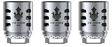 Original Lot of 3 SMOK TFV12 Prince Coils X6 for TFV12 Prince Verdmapfer