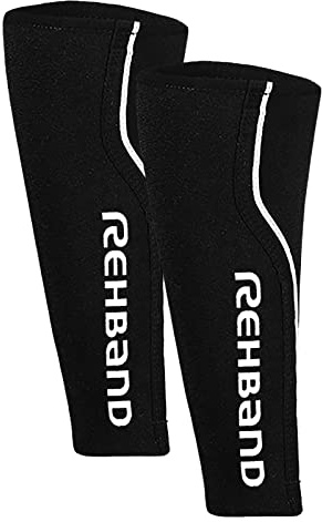Rehband QD Forearm Sleeves, Kompressions-Unterarmbandagen aus Neopren, Unterarm Sleeves für Sport & Krafttraining, Wärme & Stabilität
