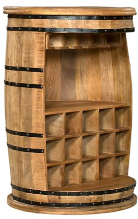 Barfass Dayita - Barschrank 15 Flaschenfächer Minibar