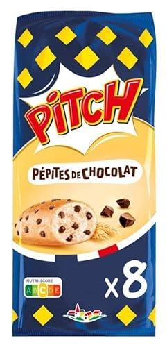 PITCH - Brioche moelleuse aux pépites de chocolat - 300g - Idéale pour le petit-déjeuner ou une pause gourmande - Fabrication française - Lot De 4 - Vendu Par Lot