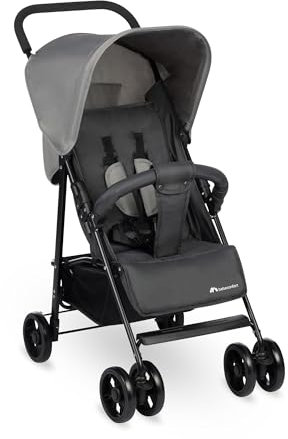Bebeconfort Foggy, poussette de 0 à 3 ans et demi, jusqu'à 15 kg, poussette de voyage portable et légère, position allongée pour nouveau-nés, pliage compact, barre de sécurité pivotante, Tinted Stone