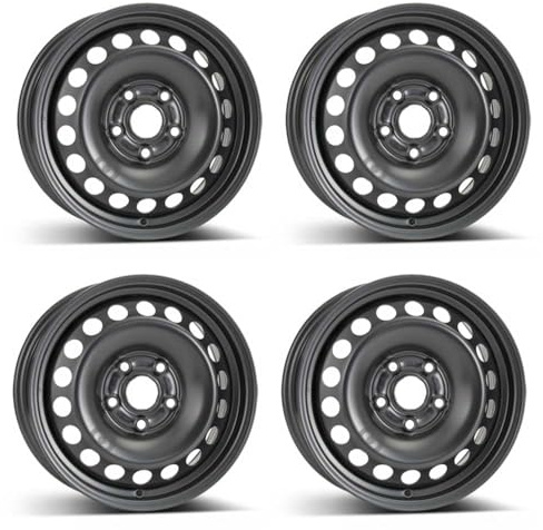 4x Alcar Stahlfelgen 4-9165 6.0Jx15 ET47 5x112 kompatibel mit Volkswagen Golf Jetta Touran