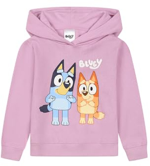 Bluey Girls Hoodie Cotton Kids Hoody