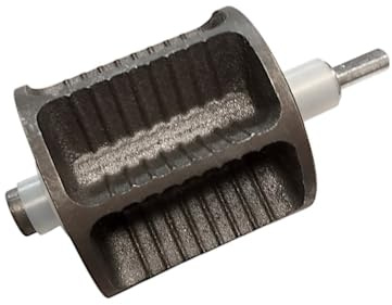 EasyRicambi - Kit Coclea a Stella Pellet Vite Senza Fine Caricatore, Rotore Carico Pellet, Compatibile con Stufe KARMEK ONE ed EL.FIRE (Lunghezza Totale: 124,6mm, Diametro Albero: 8mm)