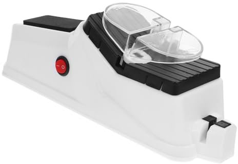 KOCKSHION Affûteur Électrique De Couteaux Usb Aiguiseur Professionnel Ergonomique Avec Design Antidérapant Pour Cuisine Outil Multifonctionnel Pour Affûtage Rapide Et Précis Des