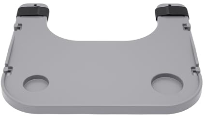 Wheelchair Lap Tray,Detachable Wheelchair Tray with 2 Cup Holder,Overall Load-Capacity About 80kg,Suitable for Elderly Disabled Care Etc,Fits Wheelchair Arms of 19.5-20.5in