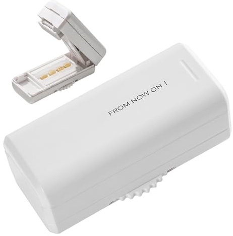 Tagliapillole Splitter - Porta Medicine Compatto da Viaggio con Divisore Integrato - Taglio di Precisione Multiuso e Portatile per Integratori e Farmaci in Borse o Tasche