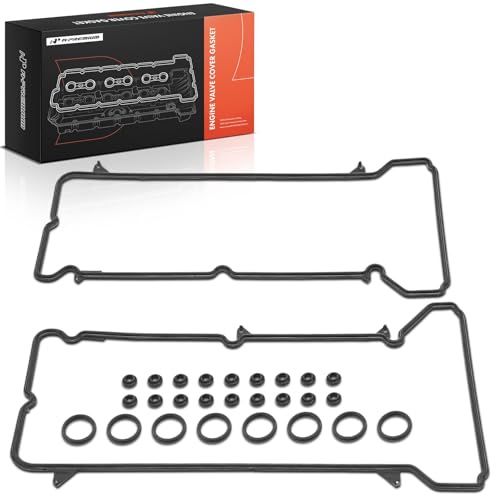 A-Premium Engine Valve Cover Gasket Set Compatible with Buick Lucerne 2006-2011 & Cadillac DTS 2006-2011, DeVille, Eldorado, Seville & Pontiac Bonneville & Shelby Series 1 & Oldsmobile Aurora