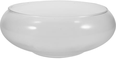 Pot de fleurs en verre et aquarium, multi-usages et grande taille, idéal pour la décoration intérieure, la culture de plantes grasses/herbe argentée/narcisse/herbe à monnaie en cuivre/nénuphars et