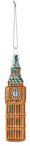 Gisela Graham Big Ben Christmas Bauble by Gisela Graham