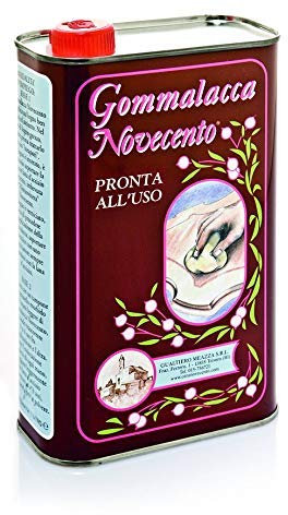Cera Novecento C831 Vernice Gommalacca Chiara, Neutro, 250 ml