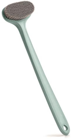 surlees Back Scrubber for Shower, Bath and Body Brush for Elderly, Men and Women, 15 Inch / 38 CM (Cyan, Soft-6)