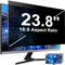 Mamol - Filtro de privacidad de 23,8 pulgadas, protector de pantalla para ordenador portátil, protector de pantalla para PC de 23,8 pulgadas, 16:9, monitor Widescreen Computer