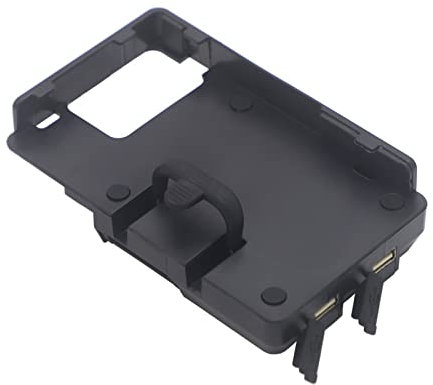 JHETA Motorrad Telefon Halterung Für R1250GS Für R1200GS Für ADV S1000XR F650GS F850GS F900R Für R1200RS Drahtloses Ladegerät Schnellladung Handy-Navigationshalterung (Farbe : Wireless 12mm Clip)