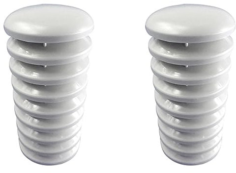 Spamietz 2X White Plastic Outer Shield for Sensor -Hygro, Replacement Part for Weather Station (Transmitter/Sensor -Hygro)