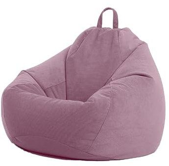 WSKCXHD Sitzsackbezug Hülle Sitzsack Sofas Sitzsackbezug Als Elegante Sofahülle Trendiger Schutz Für Gemütliche Momente Stilvolle Entspannung Lilac-XL