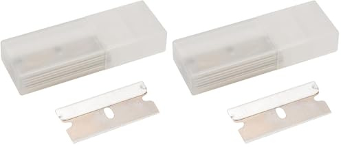 Silverline Single-Edge Razor Blades 10pk 38 x 19 x 0.25mm (589248) (Pack of 2)