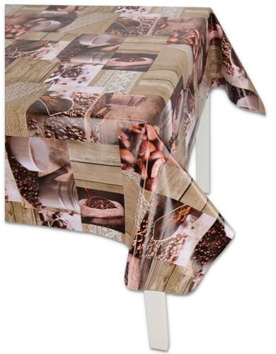 Italiensk laminerad bordsduk SHABBY vaxduk vaxduk bordsduk plast - VAR. 3, 12-sits 140 x 240 cm.