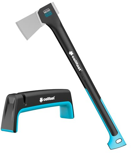 Cellfast - Hacha Universal U1600 + Afilador Universal ENERGO